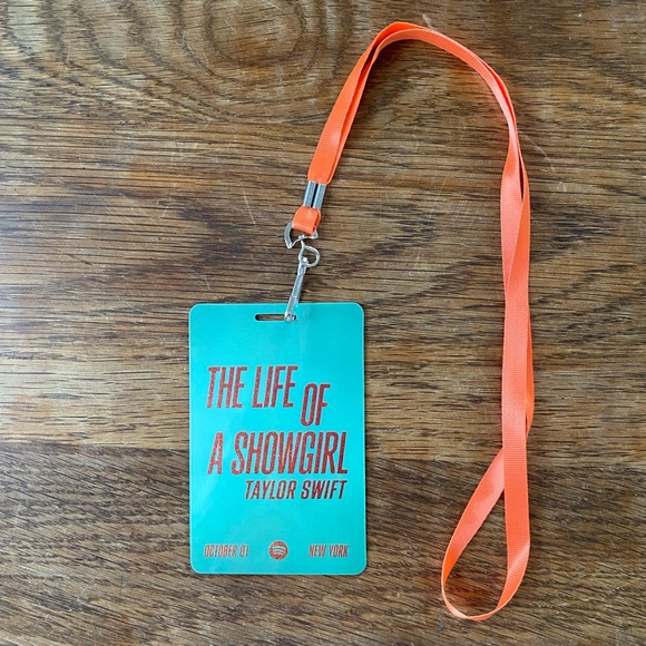 Taylor Swift Other - Taylor Swift TLOSG Spotify NYC Lanyard Pop Up Limited Event